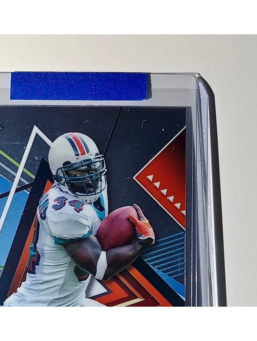 Ricky Williams 2023 Topps Finest Refractor NFL #205 Card Miami Dolphins